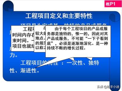 工程建设项目经理培训讲义 进度管理与费用控制核心要义